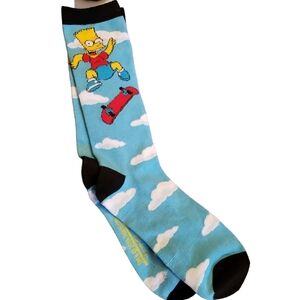 Bart Simpson crew socks